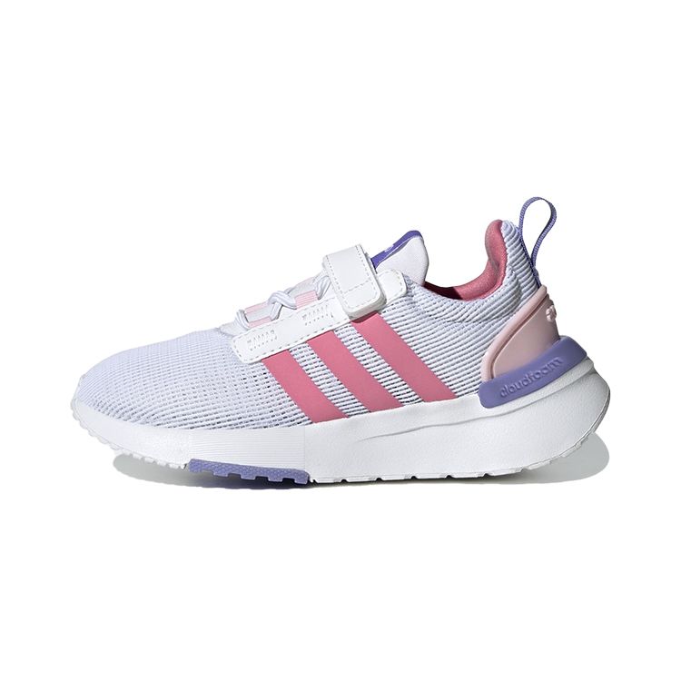 Adidas Racer TR21 Little Kid Purple Rose Pink Kids Sneakers Footwear-White GX3494