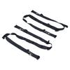 2Pcs Car Fishing Rod Holder Polyester Fishing Pole Rack Strap for SUV MVP RV Minivan