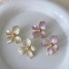 Female Unique Irregular High-end Flower Earrings