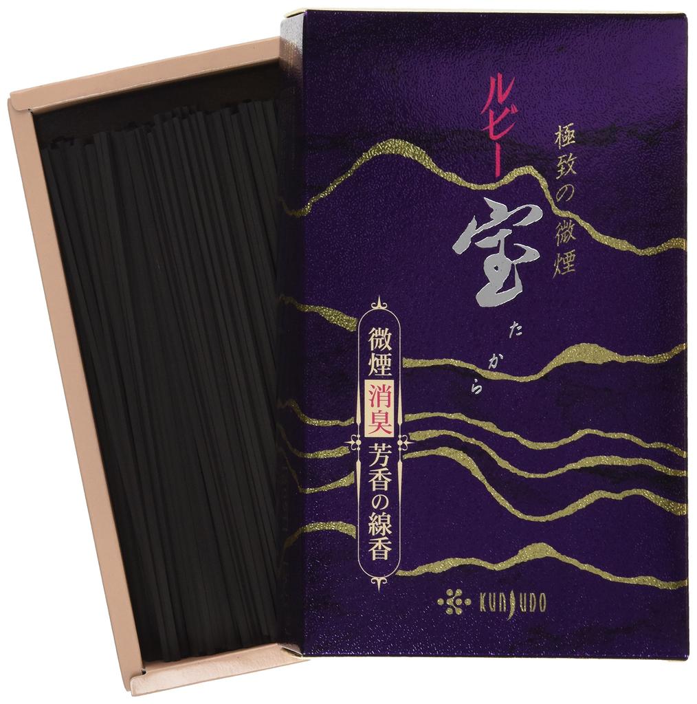 Treasure Series Kunjudo Incense Ruby Treasure Large Rose #51