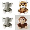 Jungle Animal Lion Tiger Giraffe Stuffed Toy Wholesale Stock