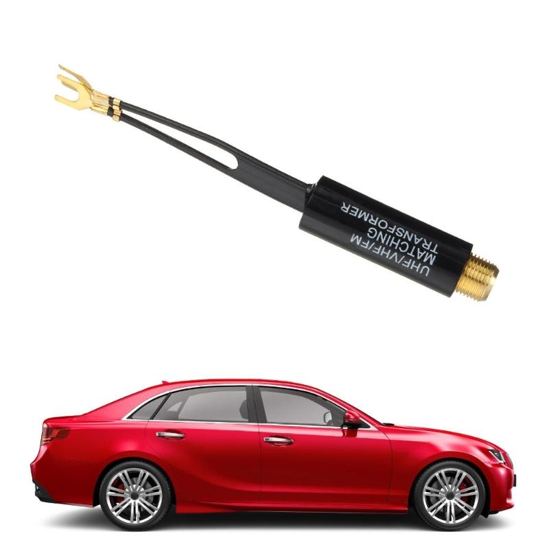 Transformation Adapter UHF Antennae Transformation Converter F Female HDTV Radio Antennae for Home Theater