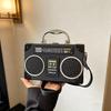 Women's Creative Radio Style Crossbody Bag - Trendy Small Square Phone Bag