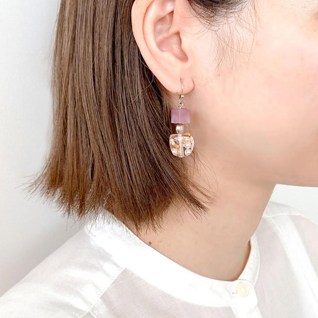 Ear Studs Mold Geometric Shape Beads Moulds Small Pendant Moulds Silicone Texture Suitable for Jewelry Beads Making