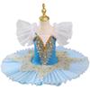 Professional Ballet Tutu Girls White Swan Lake Platter Pancake Tutu Ballerina Party Dress Child Kids Ballet Dance Costume