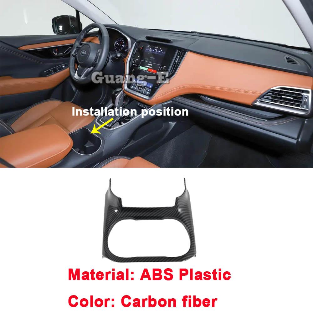 For Subaru Outback BT    ABS Button Armrest Cup Shift Knob Box Fog Light Frame Front Side Air Vent Outlet Trim Parts