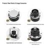 Quartz Mechanical Watch Battery and Back Cover Press Tool Set