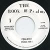 7inch Record PRINCE FAR I  BLACK ONEY  Psalm 87  Festival 75 DKR146 Book Of PsalmB 1975 US Reggae Ska  Dub Used