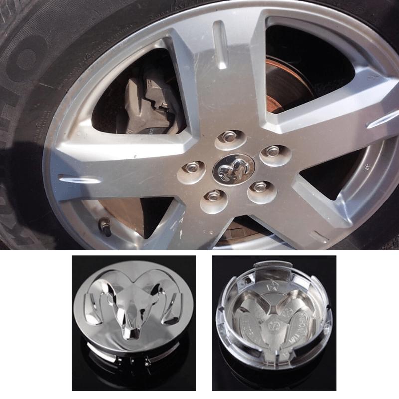 54/60/63mm 4PCS Car Wheel Hub Caps Center Cover for Dodge AVENGER CALIBER CARAVAN Challenger CHARGER DART DURANGO JOURNEY RAM PP2