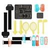 Conjunto Completo de Acessórios de Controle de Movimento com 18 Opções Esportivas Variadas para Diversão em Família e Compatibilidade com Console Resistente ao Desgaste