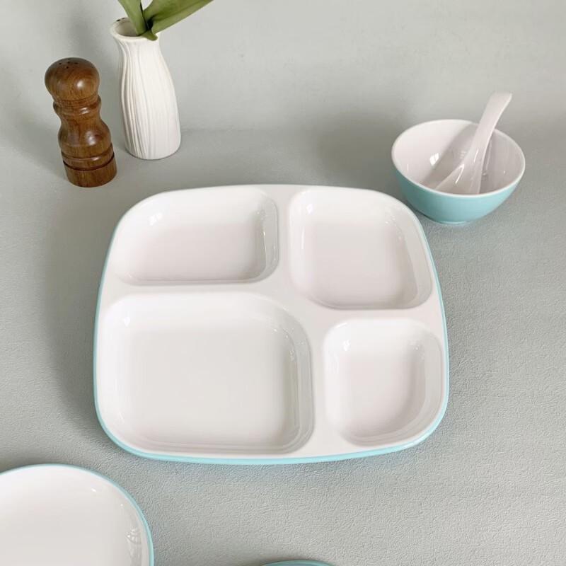 Commercial Melamine Multi-Compartment Dining Tray