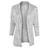Women's Summer Sequins Long Sleeve Temperament Mid-Length Jacket