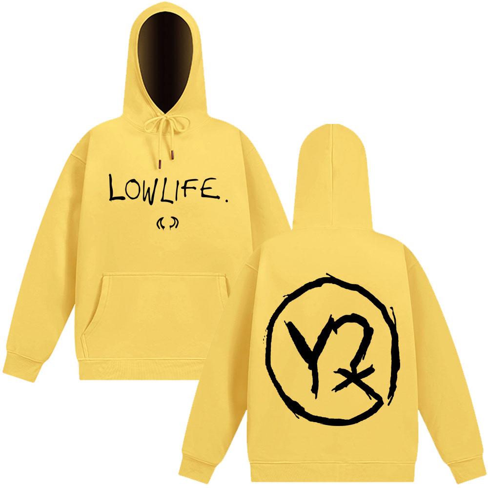 Yungblud Lowlife Album Logo  Hoodies Autumn Winter Long-sleeved Fashion Hip-hop Hoodie Man Woman Oversized Harajuku Pullover