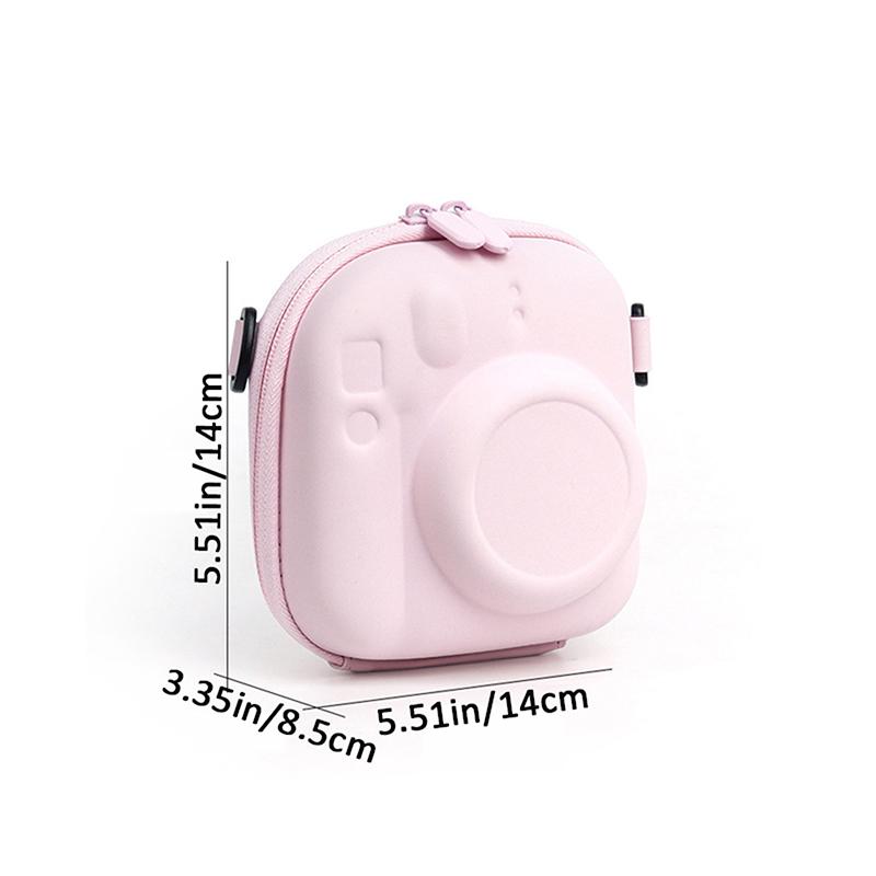 Carrying Shockproof Eva Camera Case Bag For Instax Mini 7+/8/9/11/12/40 Cameras Bag Adjustable Strap Camera Pocket