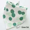 Pure Cotton Baby Drool Bib: Double-Layer Triangle Scarf with Snap Closure, Anti-Spit Up for Newborns