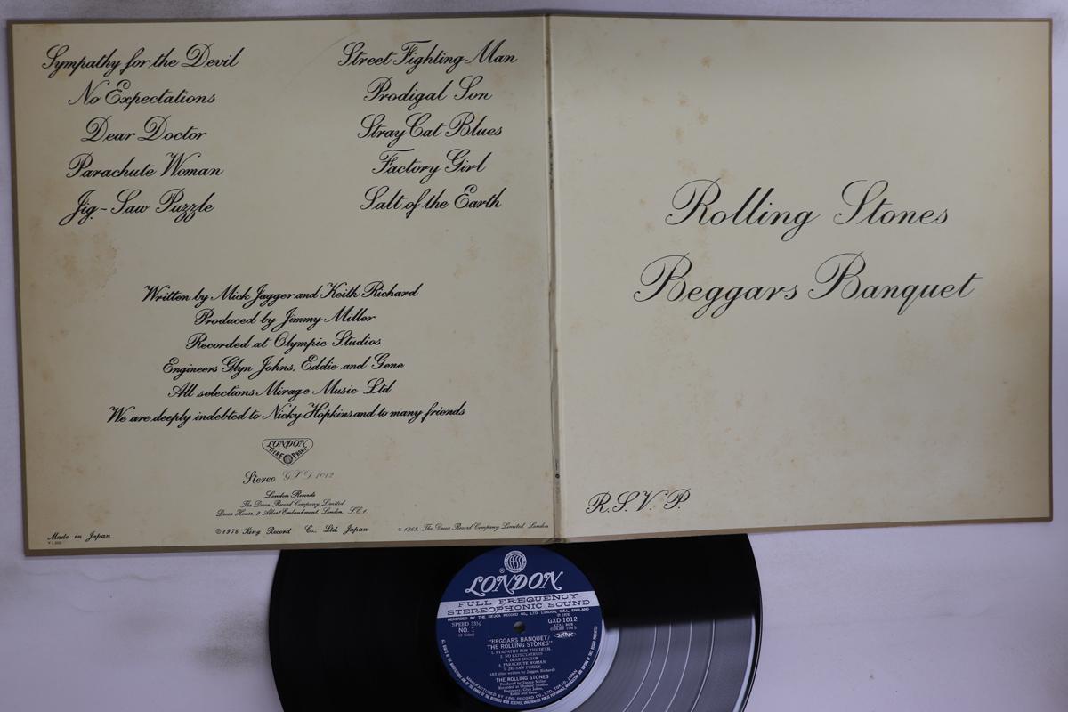 

Виниловая пластинка ROLLING STONES - Beggars Banquet GXD1012 LONDON 1980 Япония Рок Б/У