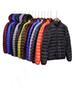 Herren Plus Size Leichte Koreanische Winterjacke mit Kapuze