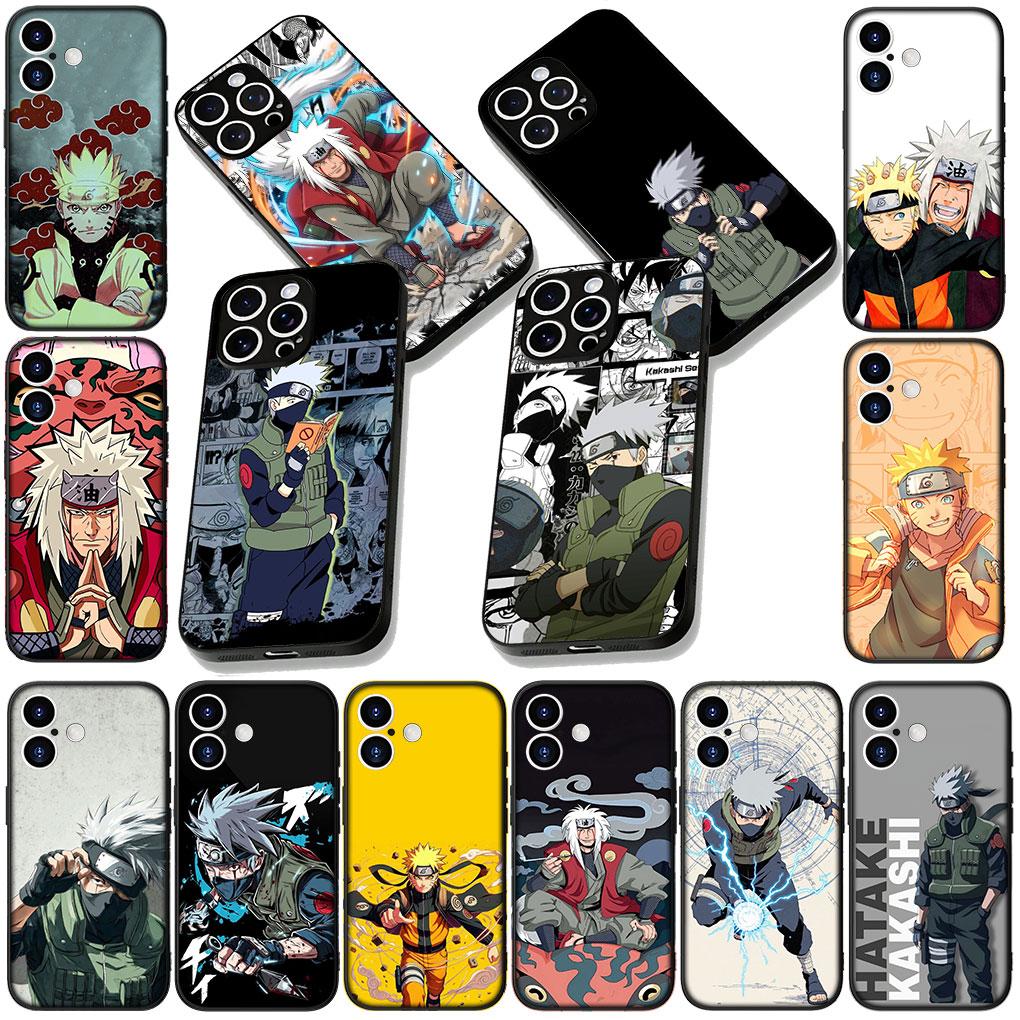 Silicone Cover for Motorola Moto Edge 70 60 Fusion NEO Pro G Stylus G56 G96 G52 G04 G05 20 Phone Case Jiraiya Narutos Kakashi