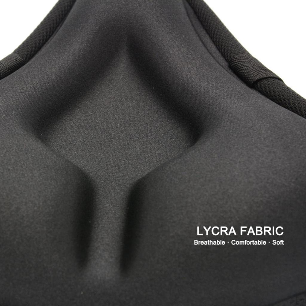 Bike Seat Cover, Exercise Cover Padded Cushion Comfortable with Rain