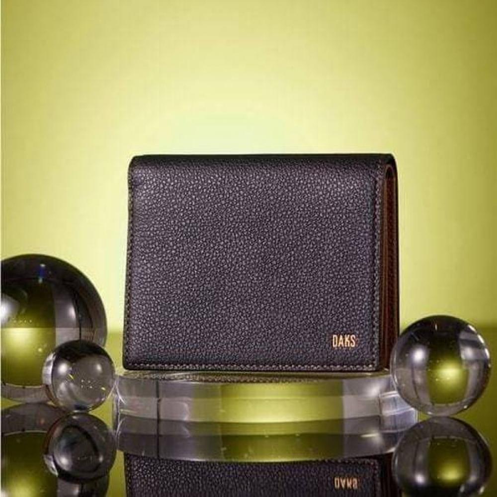 

Daks Black Brown Business Card Wallet Cash Storage Dboh5e701bk Single option