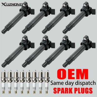 8X Ignition Coil & 8X Iridium Spark Plug for Toyota Tundra Sequoia 4.7L V8 UF230