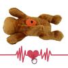 Heartbeat Simulation Dog Calming Soft Plush Toy Anxiety Relief Sleep Aid Behavioral Training Chew Snuggle Doll for Puppy Pets