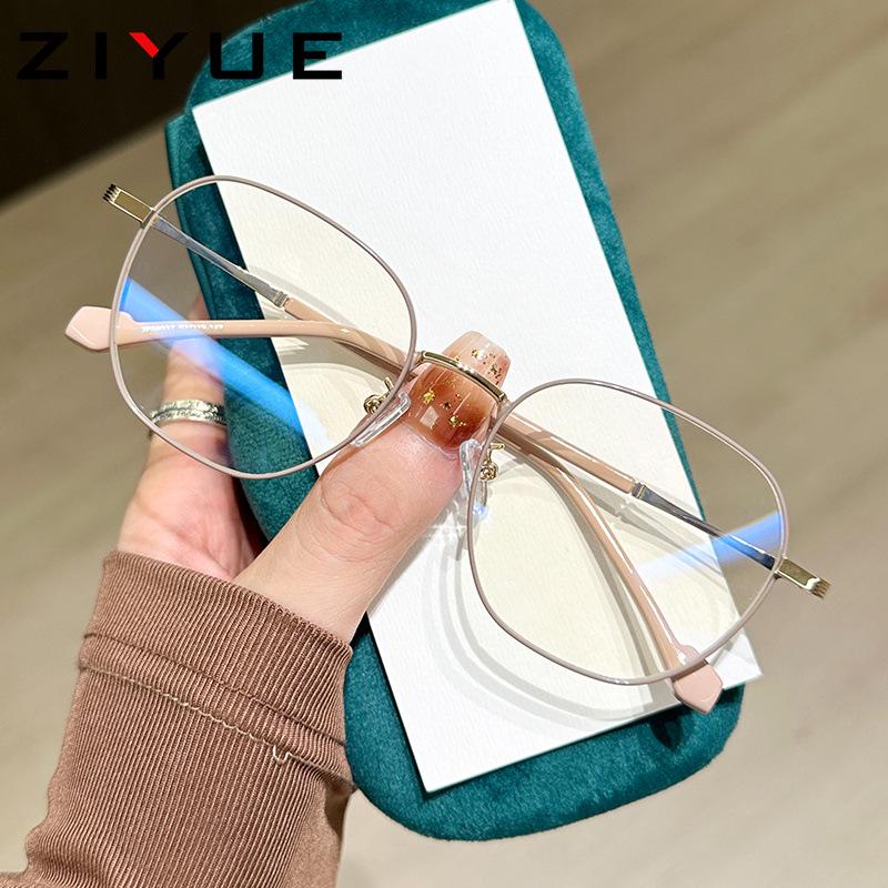 

Сверхлегкие женские овальные очки серебристого цвета: Защита от УФ-лучей и совместимость с рецептурными линзами