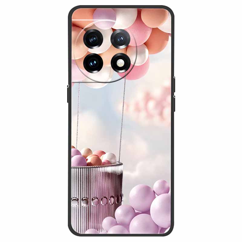 Für OnePlus 11 Hülle OnePlus11 5G Stoßfest Weiches Silikon TPU Rückseite für OnePlus 11 One Plus 11 5G Handyhüllen Niedliche Katze Wolf