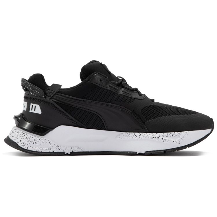Puma Mirage Sport Tech Chance Fabric Leather Sneakers Unisex Sneakers Black White 386625-02