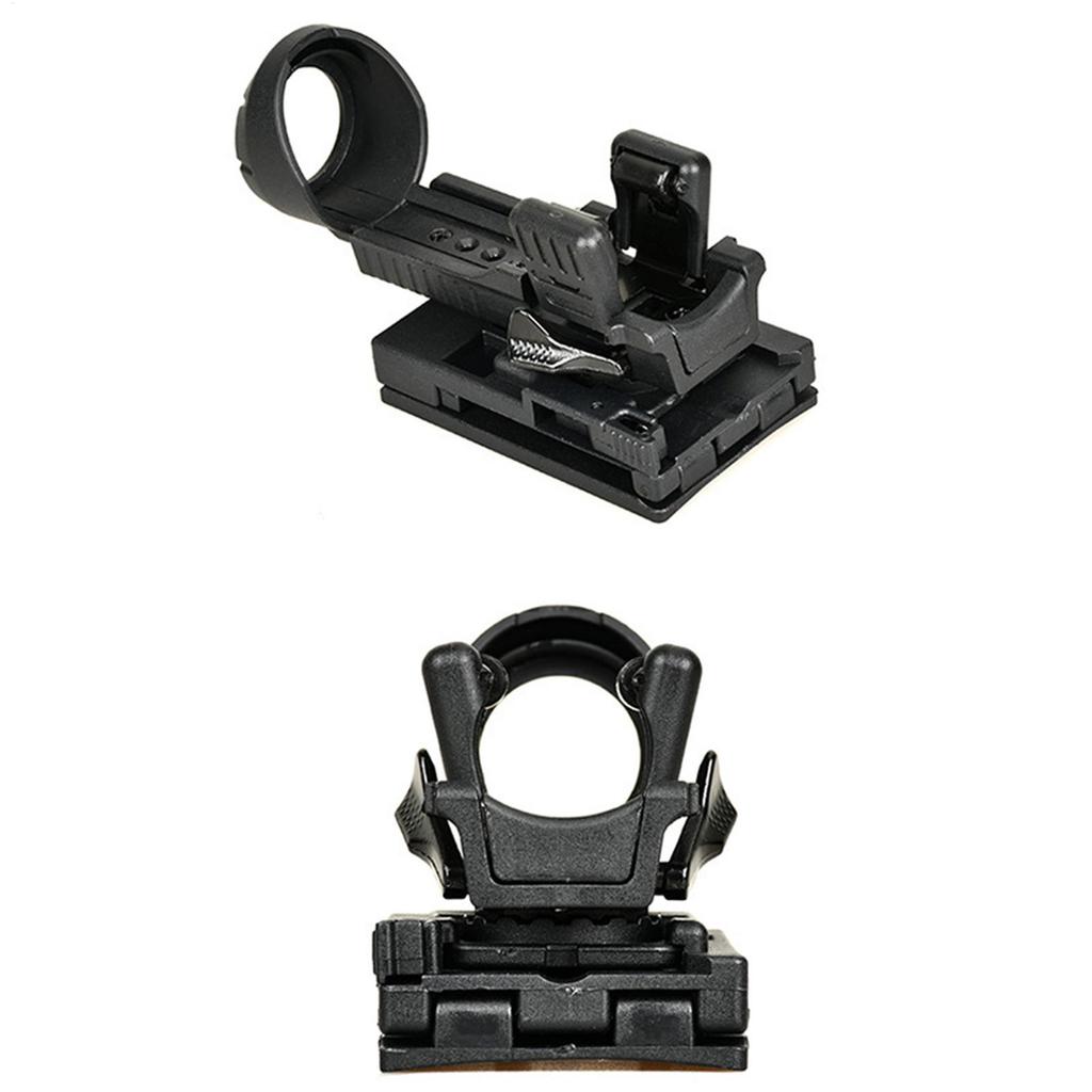 Flashlight Holster 360 Degrees Rotating Torch Holder Outdoor Hunting Flashlight Pouch Case With Lever Side Lock System