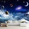 Planets Wall Mural Large Solar System Galaxy Wallpapers For Living Room Bedroom Galaxy Space Wall Mural