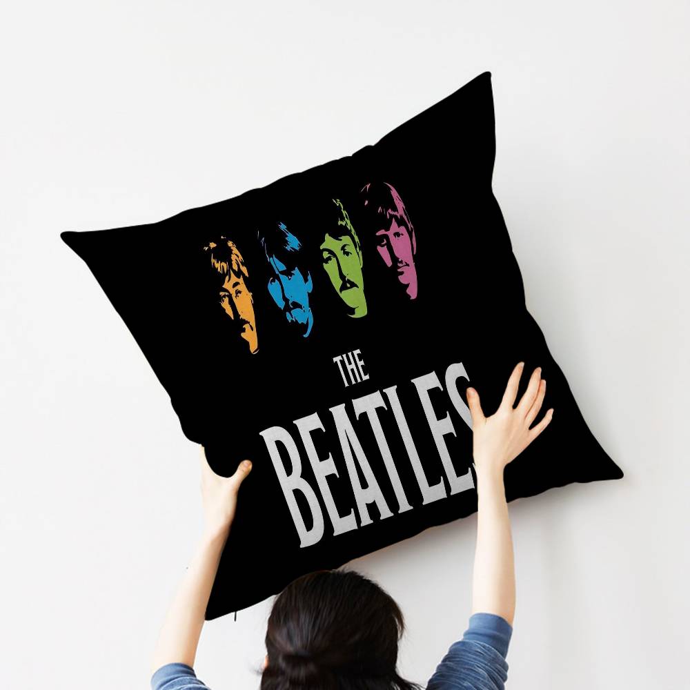 Band The-B-Beatles Cushion Cover Decorative Pillow Sofa Home Decor Case Pillow Cases