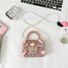 Plush Animal Rabbit Dolls Pearl Shoulder Strap Small Trendy Girl Bag Shoulder
