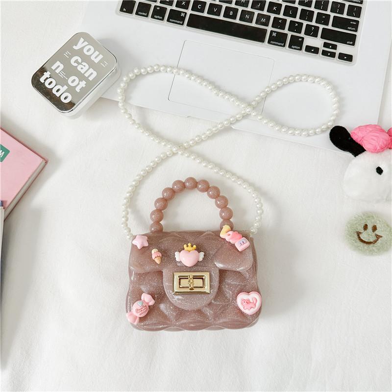 Rabbit Animal Plush Dolls Pearl Shoulder Strap Small Trendy Girl Shoulder Bag