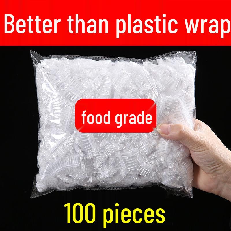 Jednorázová průhledná potravinářská přilnavá fólie na talíř