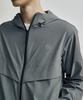 Sergio Tacchini M Ventilated Hooded Woven Jacket (D.Grey)