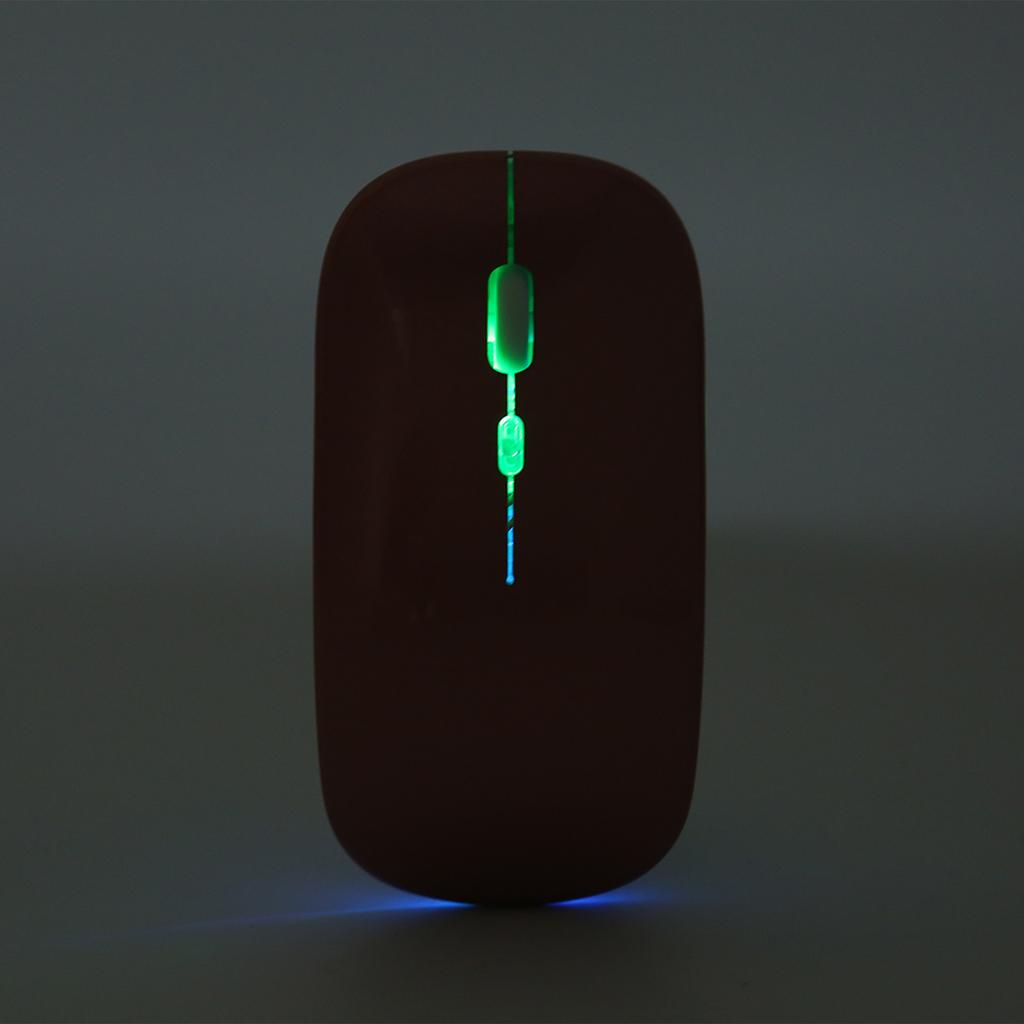 2.4G Wireless Mouse   Chargeable   1600DPI Color Backlight Game Mouse with 2.4G Receiver for Laptop Computer