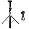 ABUO-Telescoping Tripod Portable Stable Base Selfie Stick Adjustable Height 360° Rotation Live Streaming Stand Combination 2