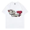 Japanese Anime Dandadan Turbo Granny Merch T Shirt High Street Fashion Trend T-shirt Men Women Casual Cotton T-shirts
