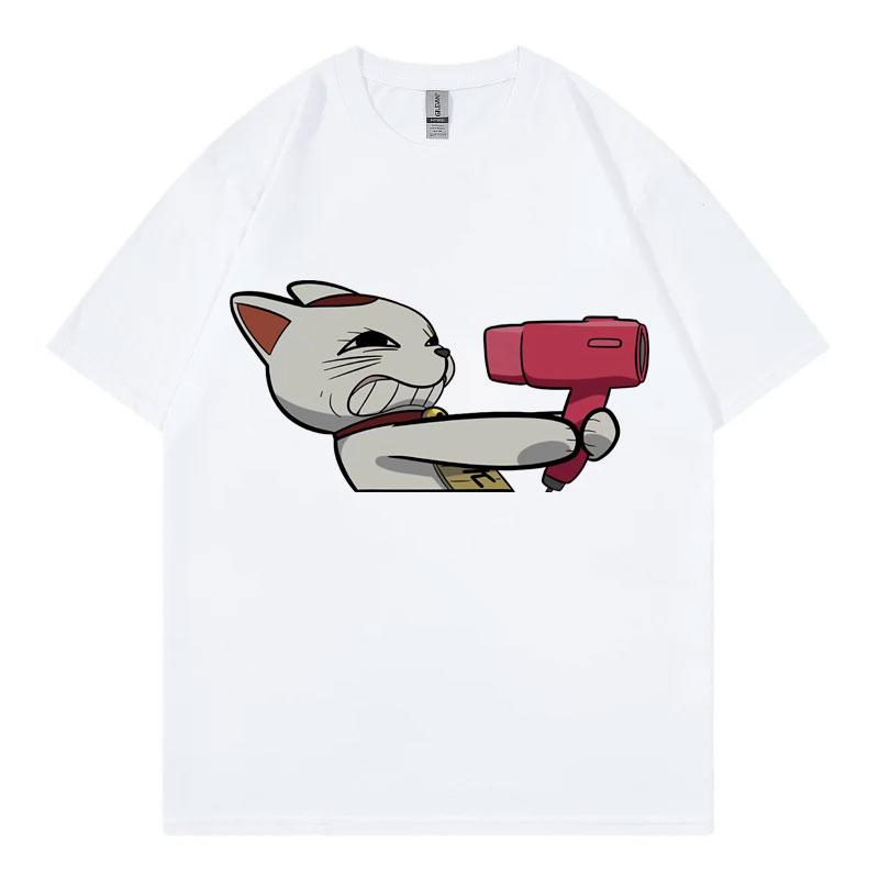Japanese Anime Dandadan Turbo Granny Merch T Shirt High Street Fashion Trend T-shirt Men Women Casual Cotton T-shirts