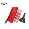 Durable Ice Scraper 2 in 1 Snow with Large Brush Head Extendable Sturdy ABS Portable Auto Shovel Soft Tips