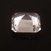 AAA Flawless 13x13 Heated Ceylon White Sapphire Asscher Cut Loose Gemstone