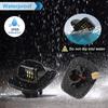 Pair of Black LED License Plate Lights for Chevrolet '88-'00 C1500 K1500 Silverado Tahoe