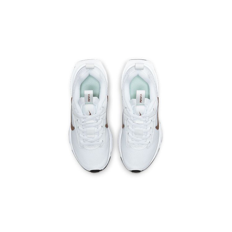 Nike Air Max INTRLK Round Toe Lace-Up Low-Top Sports Casual Shoes Kids Sneakers White DH9394-100