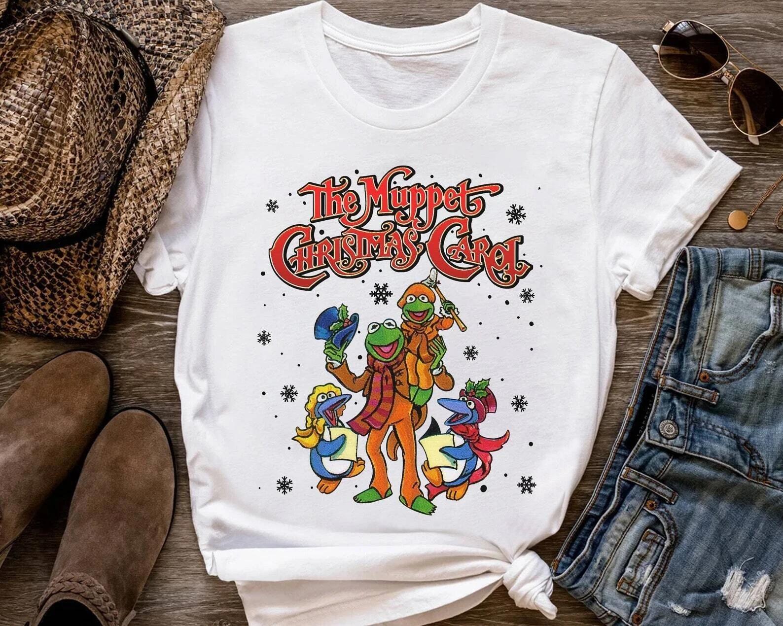 The Muppet Christmas Carol Characters Group T-shirt All Size V1132 XL