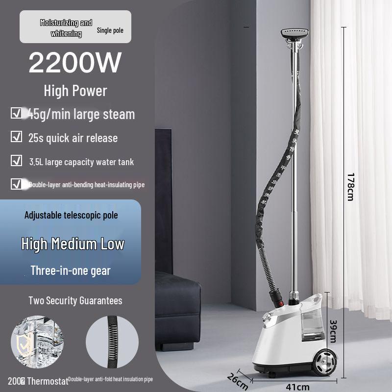 Beetle High-Power Handheld Vertical Steam Garment Steamer & Iron