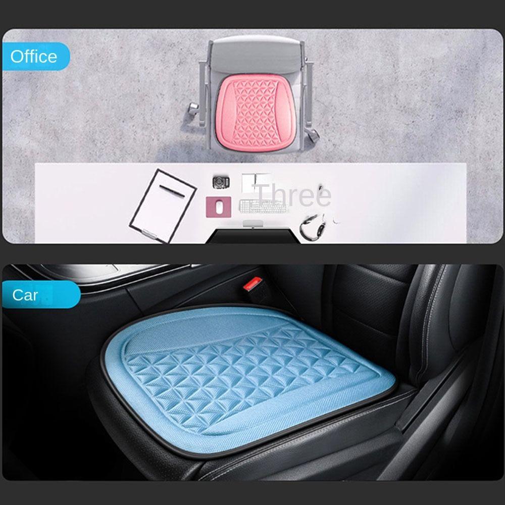Multifunction Anti-slip Car Seat Pad Comfort Car Accessories 3D Breathable Cushion Heat Dissipation Cool Cushion Car