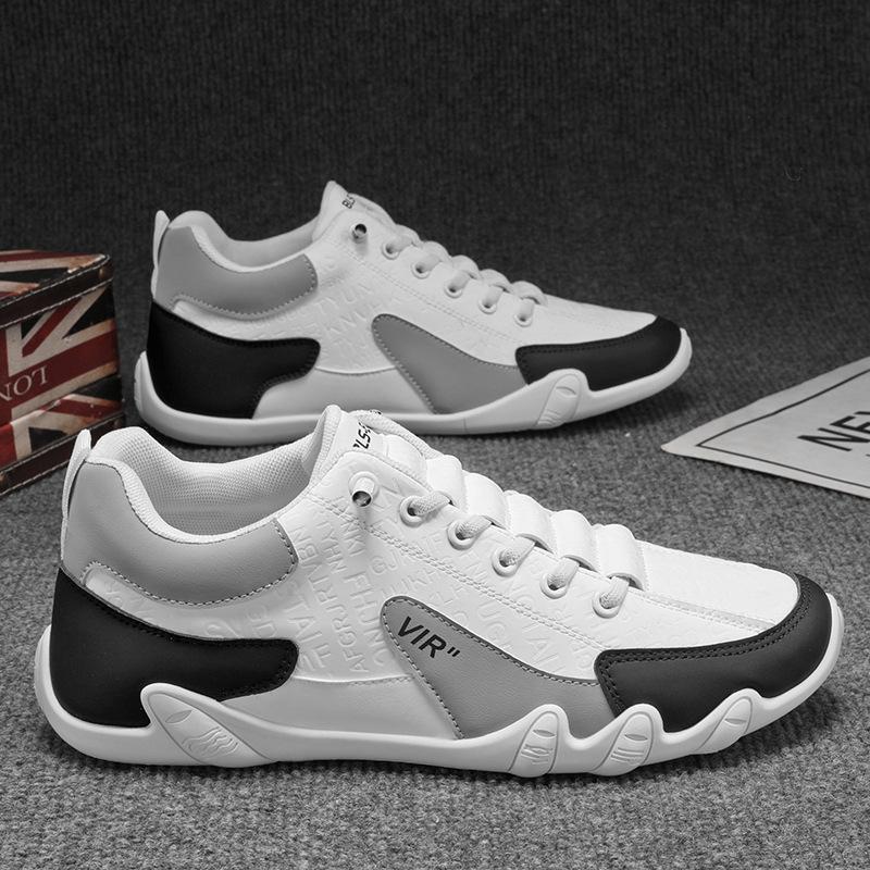 Spring Men's Shoes 2025 New Versatile Personalized Lazy Shoes Outdoor Sports and Leisure One-pedal Leather Fashion Trendy Shoes