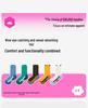 Boys' Antibacterial Mid-Calf Cotton Sports Socks - High-Elastic Shock-Absorbing Basketball Socks for Autumn