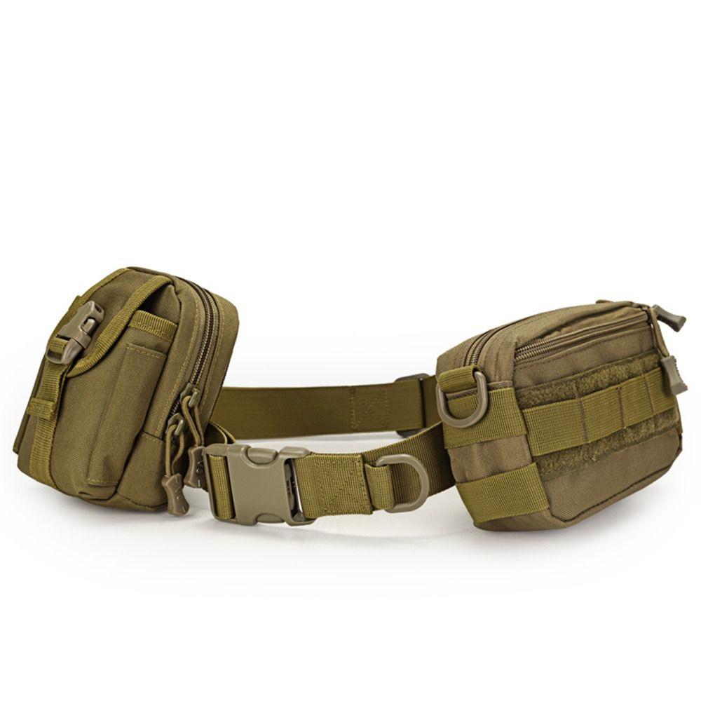 Adjustable Buckle Waistband Strap Multiple Pockets Fixed Belt Strap Camping Hiking